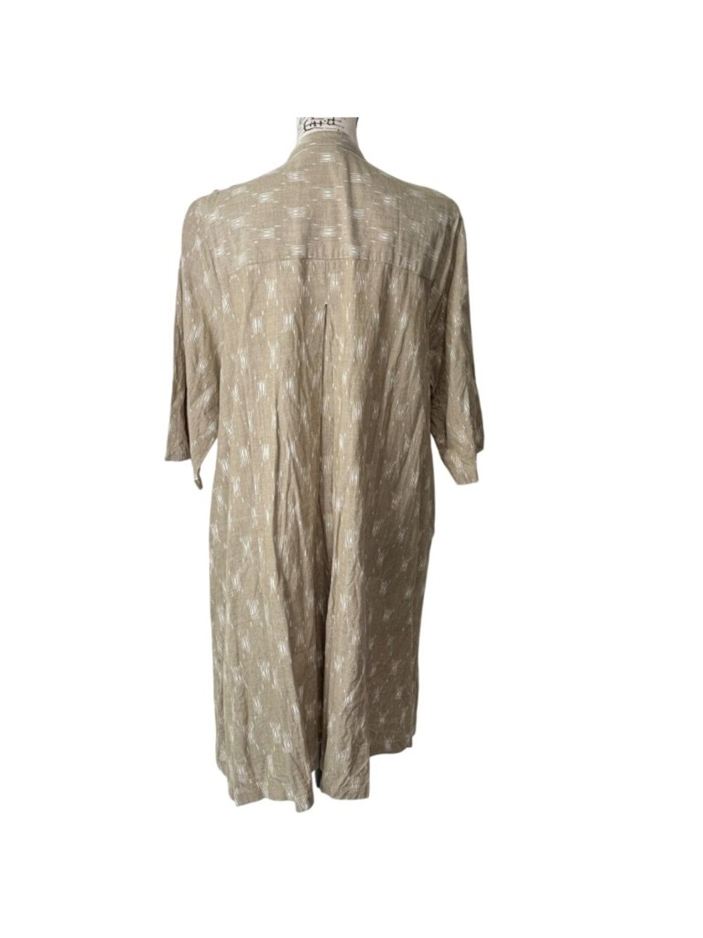Marketplace Handwork India Set Of 2 Dresses Women 1W / US 18 Button-Up Pink Tan - Picture 6 of 13